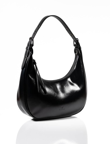 Cette image contient Sac à Main Demi-Lune chez Joliesse. à 129,99 TND en Tunisie. L'hexa de l'arrière plan est #E7E7E7