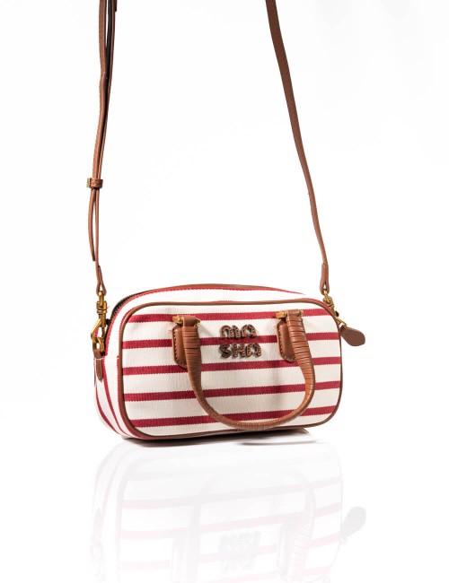 Sac Trotteur à Rayures Rouges et Blanc Joliesse