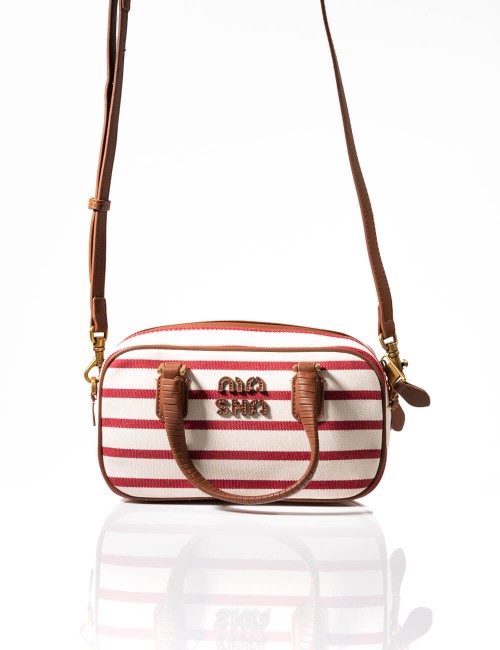 Sac Trotteur à Rayures Rouges et Blanc Joliesse