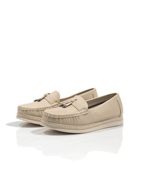 Mocassins en Cuir à Pampilles