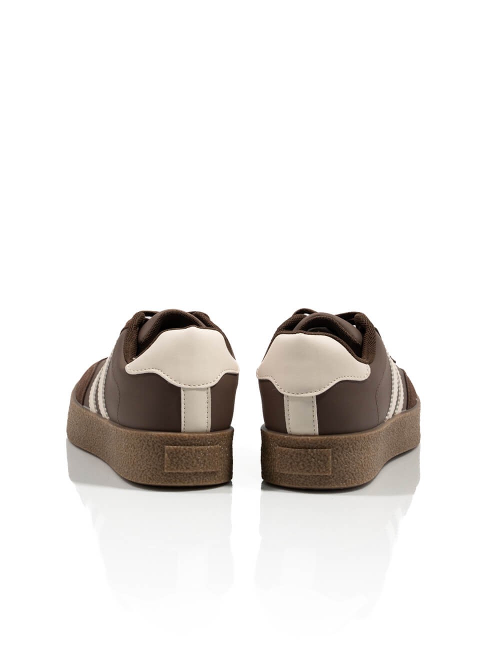 Baskets Rétro en Marron Joliesse
