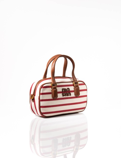 Sac Trotteur à Rayures Rouges et Blanc Joliesse