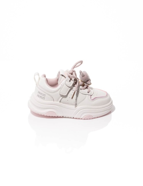 Baskets Lulu Rose et Blanc