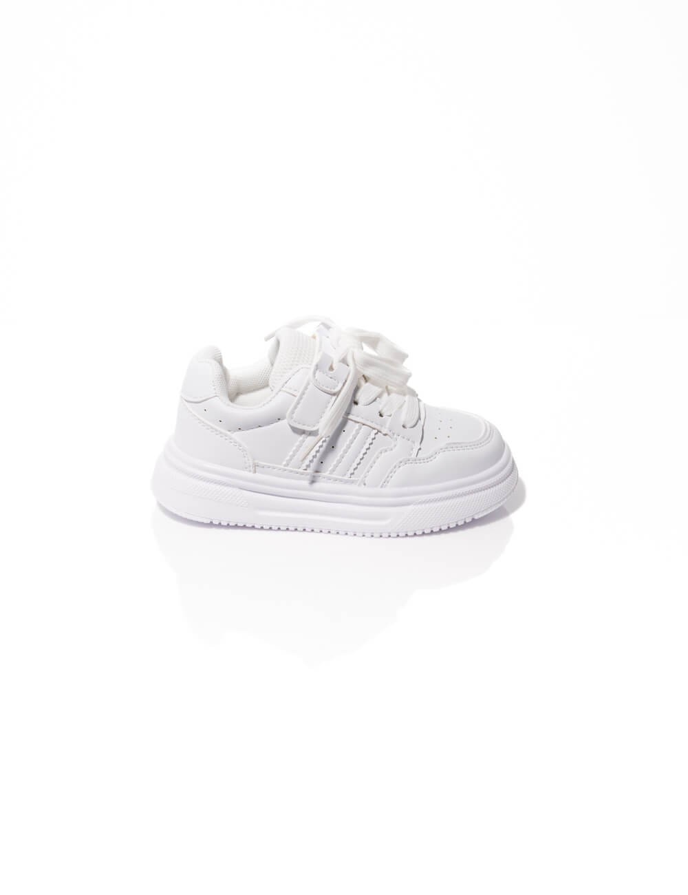 Baskets Basses Blanches à Lacets Joliesse