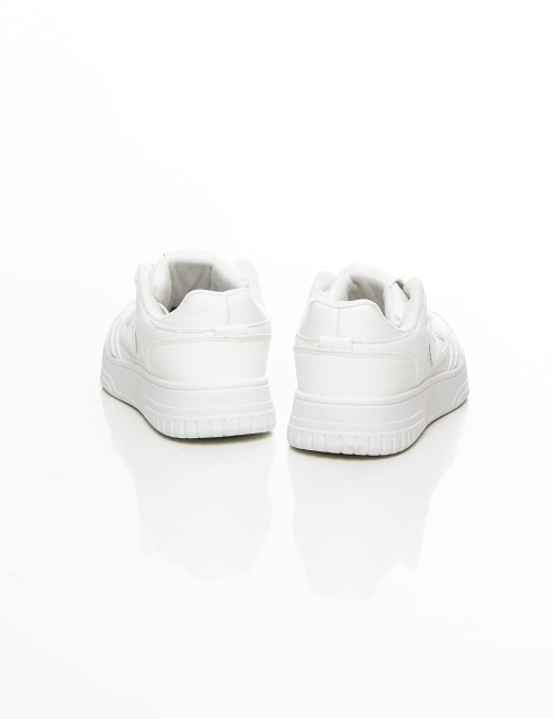 Baskets Blanches à...