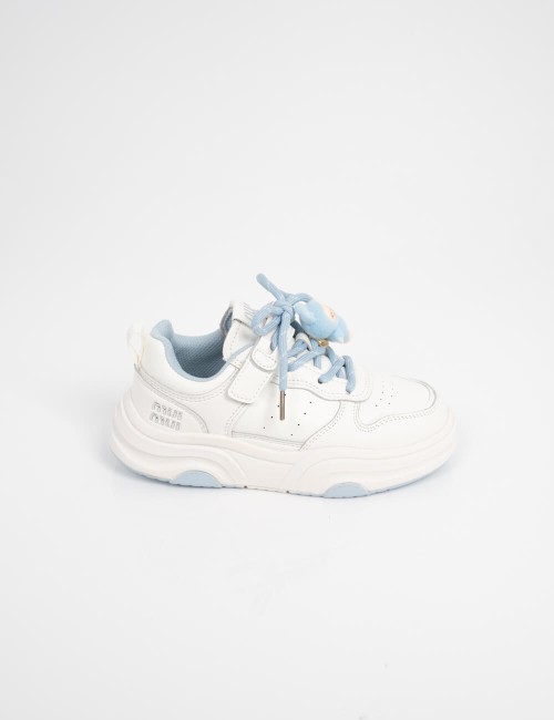 Baskets Lulu Rose et Blanc