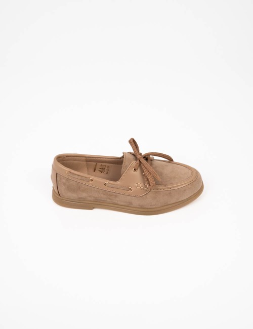 Mocassins en Daim à Lacets Joliesse