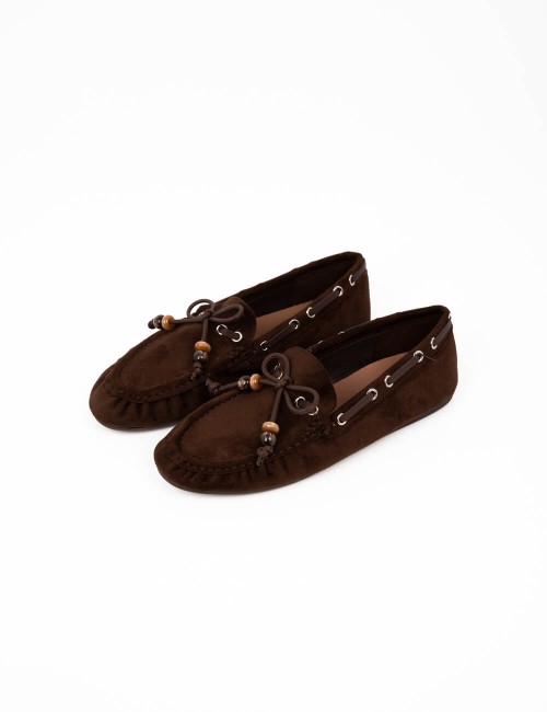 Mocassins avec Lacets à Perles Joliesse