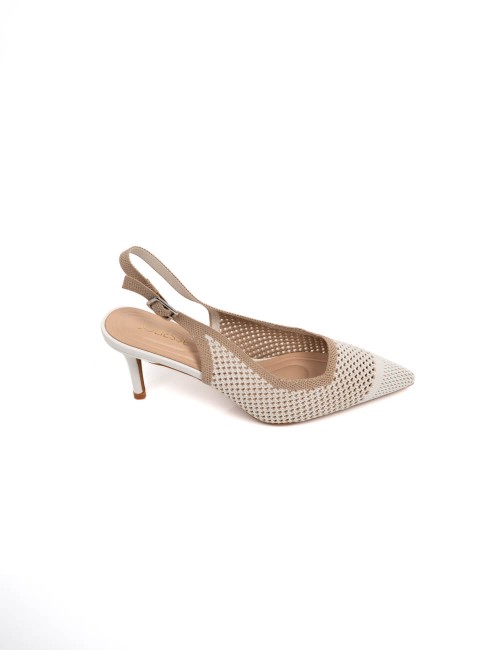 Escarpins Slingbacks en Maille Tricotée Joliesse